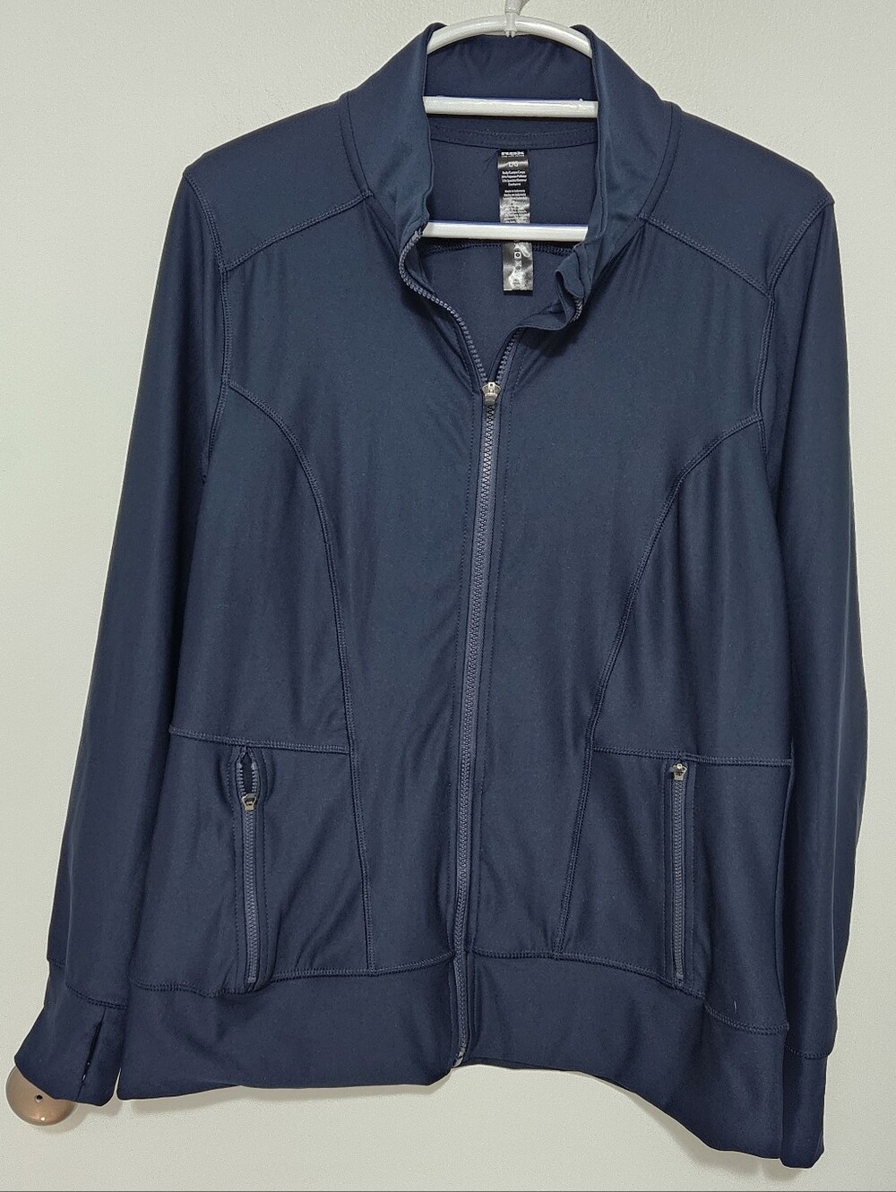 RBX Women's Navy‎ Full-Zip Active Jacket Size Large